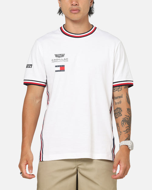 Tommy Jeans X Cadillac Formula 1 Team Replica T-Shirt White