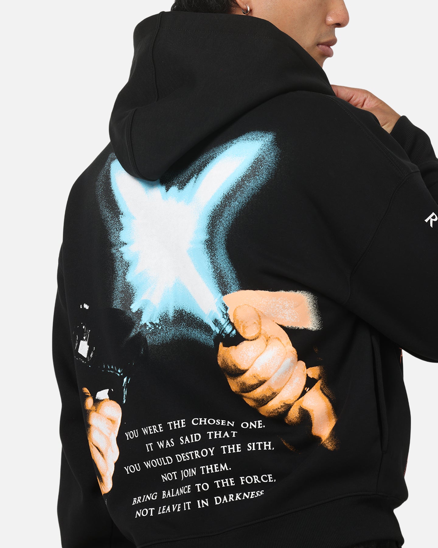 73Studio Star Wars 2005 Vader Zip Hoodie Black | Culture Kings NZ