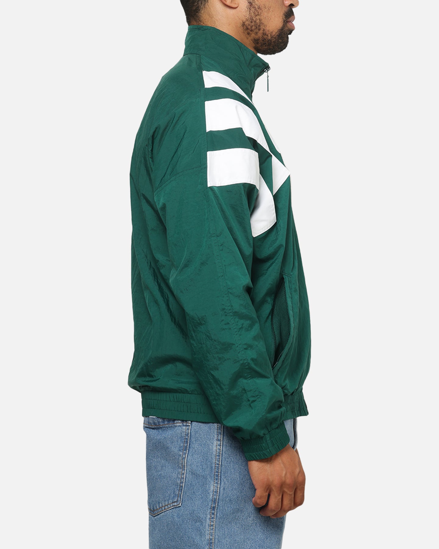 Adidas Archive Blocked Track Top Jacket Green | Culture Kings NZ