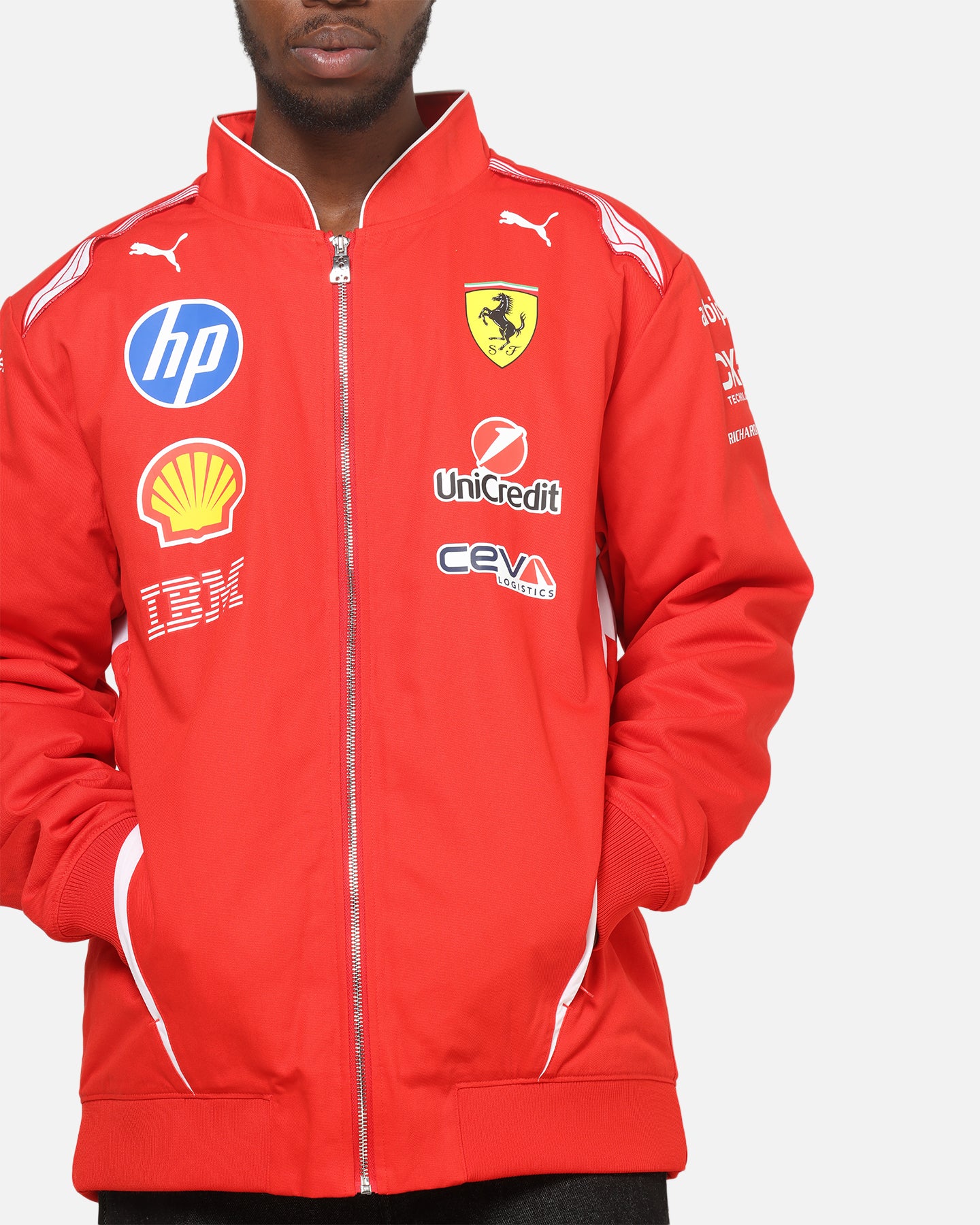 Puma X Scuderia Ferrari Replica Racing Jacket Red | Culture Kings NZ
