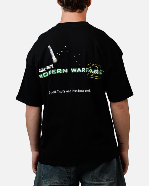 73 Studio X Call Of Duty Modern Warfare II Ghost T-Shirt Black