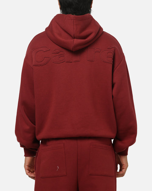 Carre Archive Hoodie Burgundy