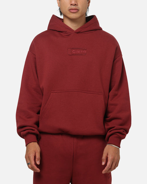Carre Archive Hoodie Burgundy