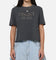 Tommy Jeans Women's TJW Boxy Leopard Varsity T-Shirt Black