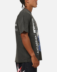 Culture Kings X Atlassian Williams F1 Team Carlos Sainz Jr. Heavy T-Shirt Black Acidwash