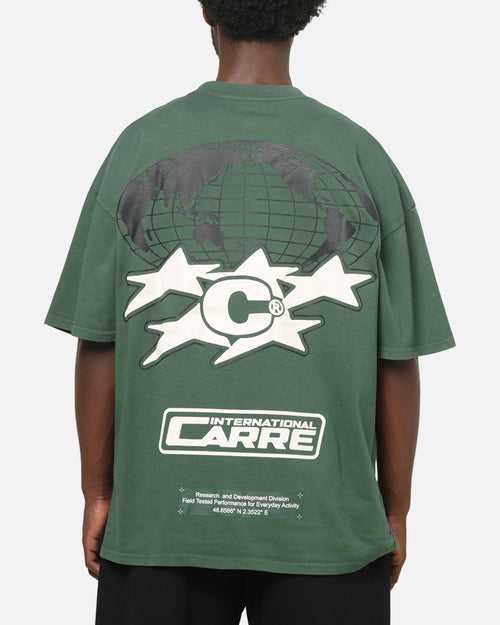 Carre International Globe T-Shirt Forest Green