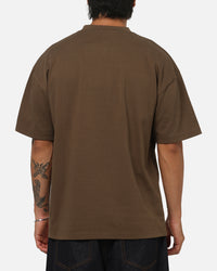 Carre C3 Logo T-Shirt Brown