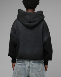 Loiter Inferno Zip Hoodie Black