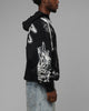 Loiter Dog Pound Airbrush Zip Hoodie Black