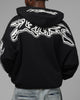 Loiter Dog Pound Airbrush Zip Hoodie Black