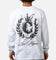 Culture Kings Smoke Long Sleeve T-Shirt White