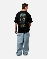 73Studio X Warcraft: How Big Is Your Sack T-Shirt Black Acidwash