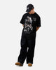 UFC By Culture Kings Jon Jones Action T-Shirt Black Acidwash