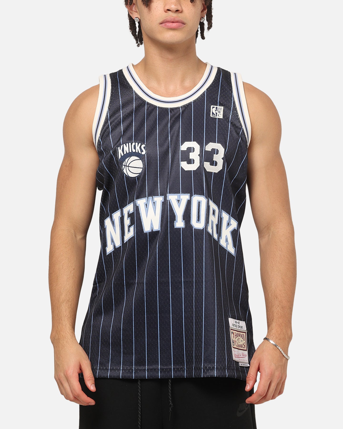 Mitchell & Ness New York Knicks Patrick Ewing #33 Playoff Energy