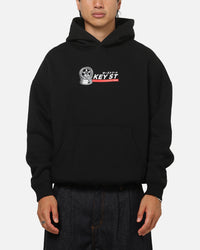 Key Street Wheels Hoodie Black
