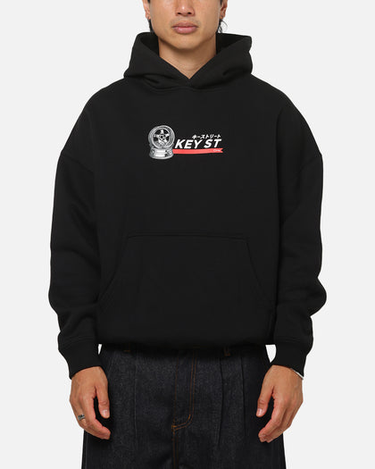 Key Street Wheels Hoodie Black