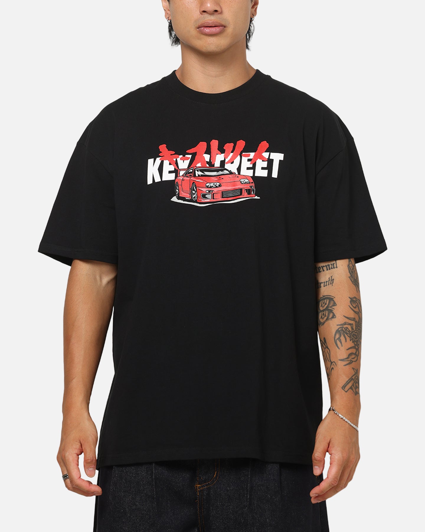 Key Street Homage 2 Heavy T-Shirt Black | Culture Kings NZ