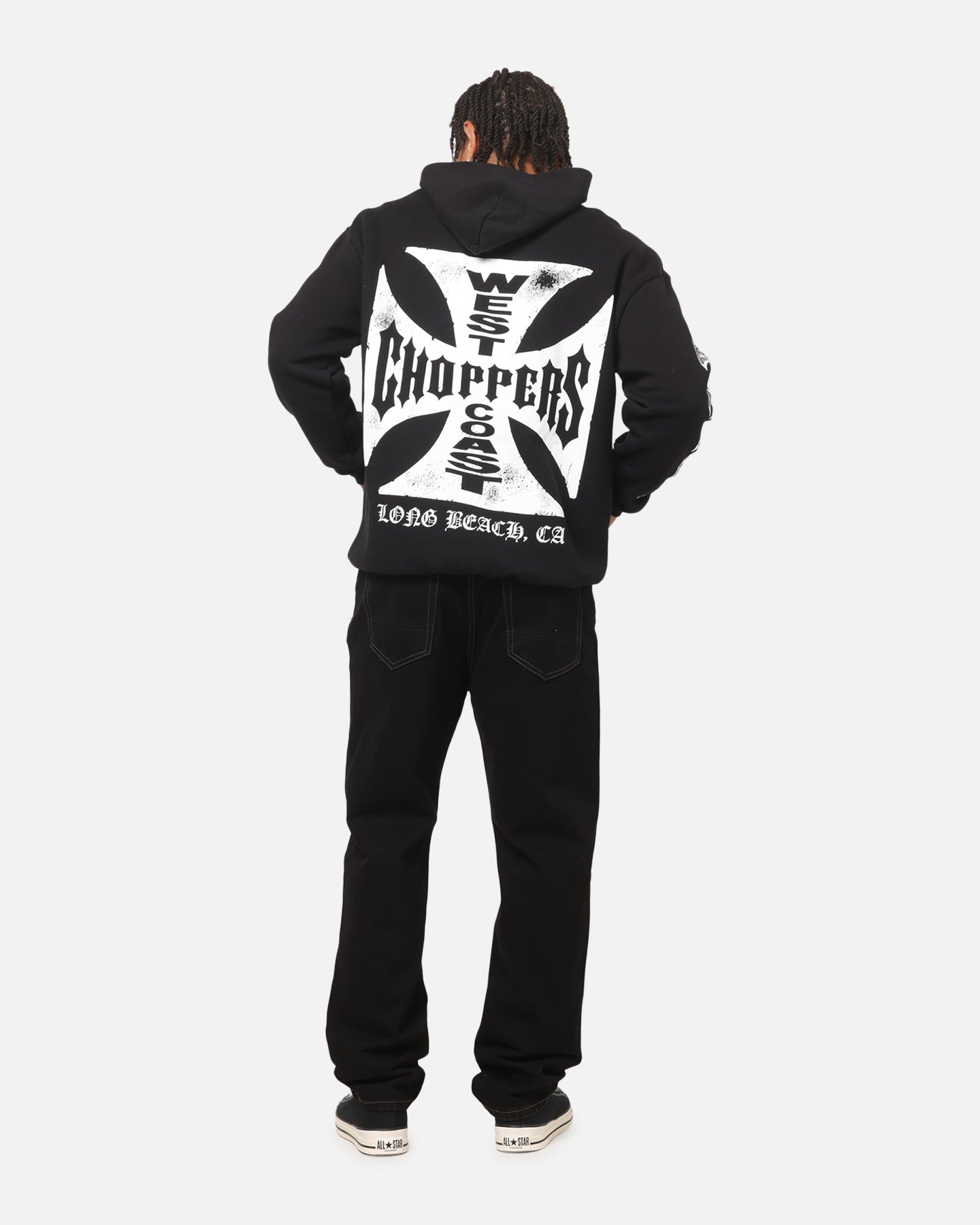 West Coast Choppers Core Logo Hoodie Black | Culture Kings NZ