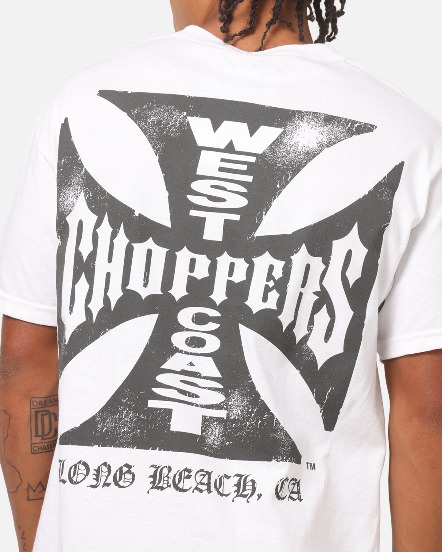 West Coast Choppers Core Logo T-Shirt White | Culture Kings NZ