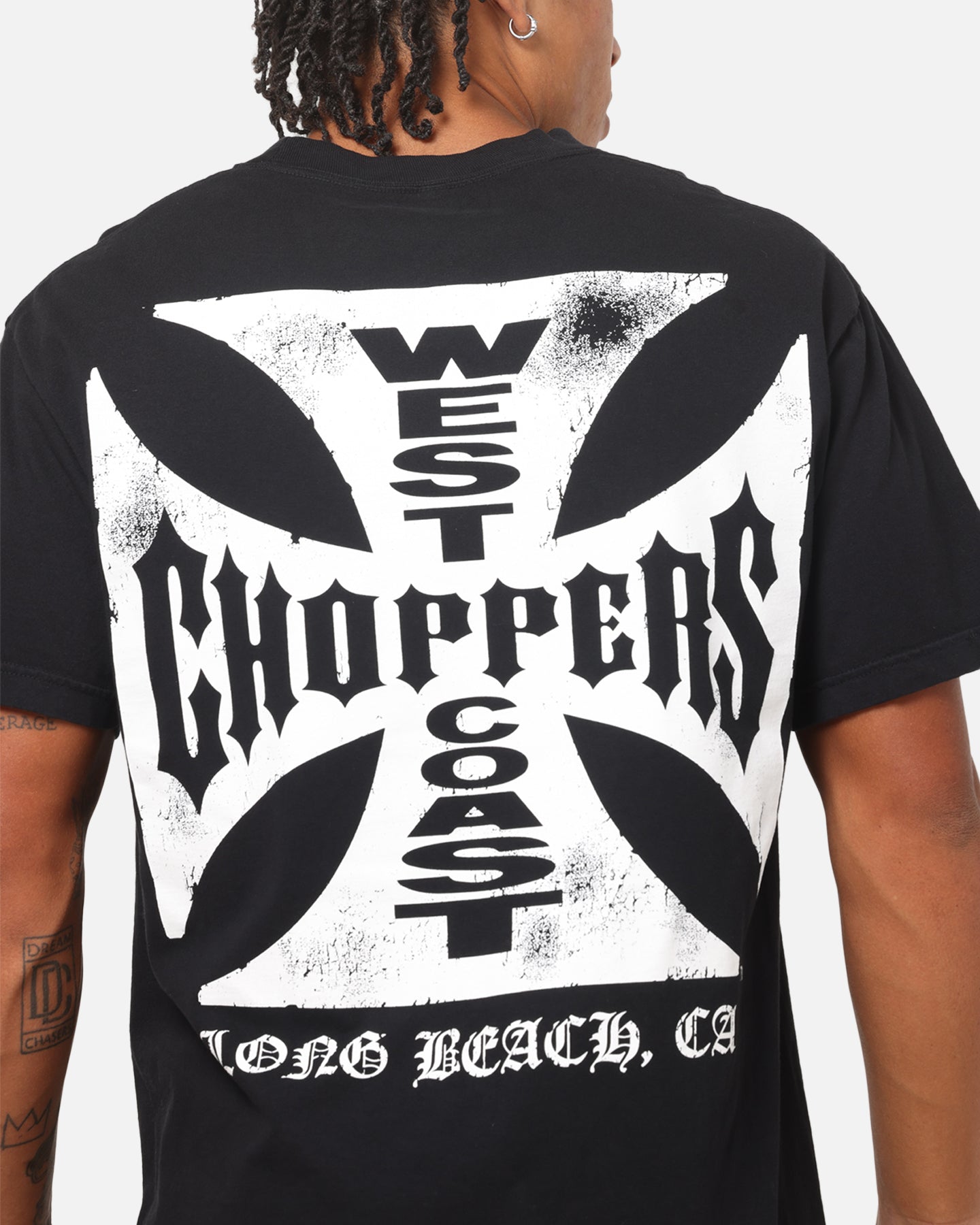 West Coast Choppers Raid T-Shirt Black Vintage | Culture Kings NZ