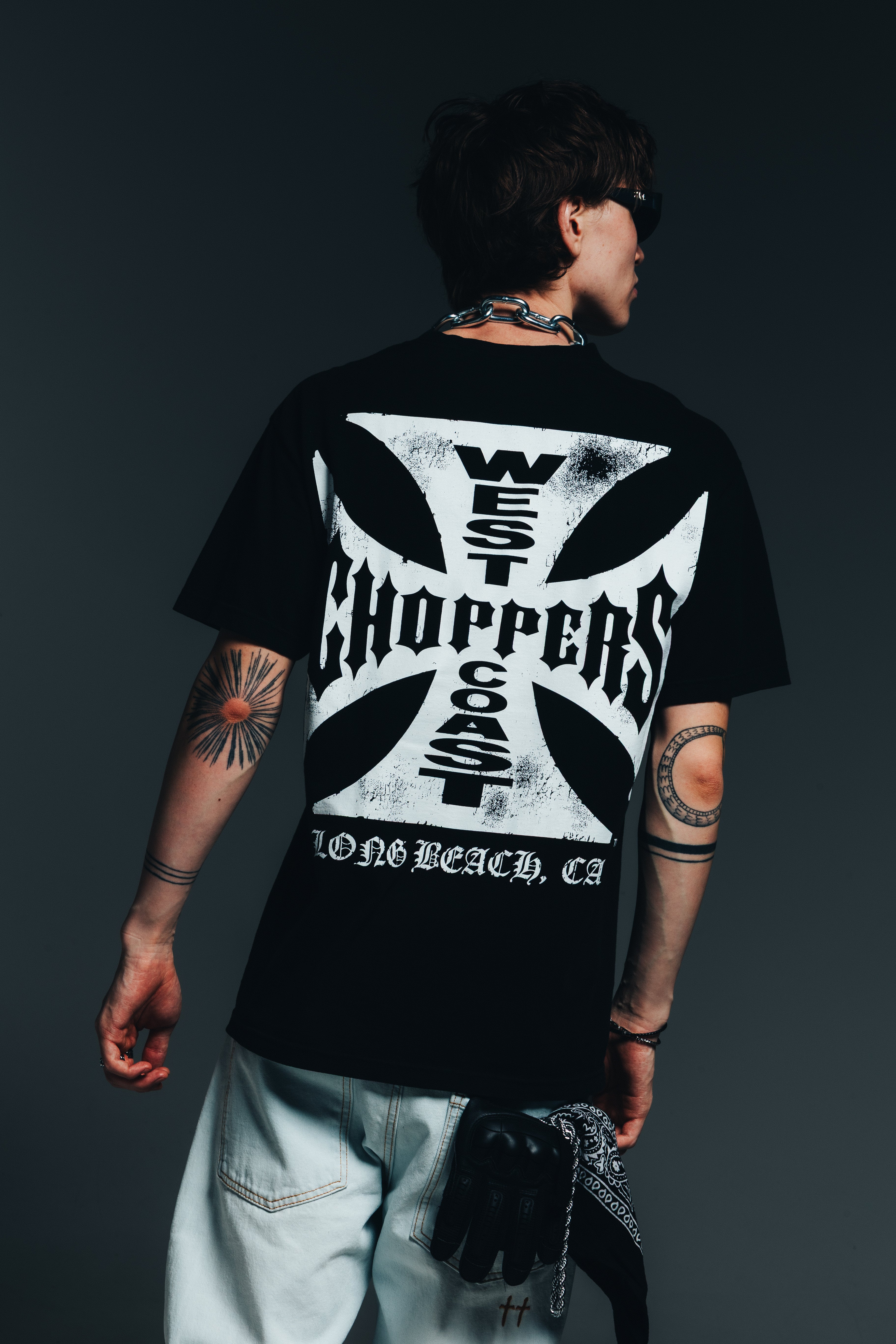 West Coast Choppers Raid T-Shirt Black Vintage | Culture Kings NZ