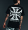 West Coast Choppers Raid T-Shirt Black Vintage