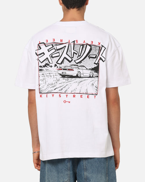 Key Street Solitaire T-Shirt White
