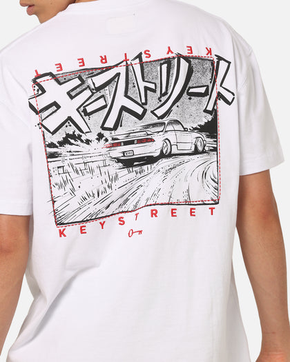 Key Street Solitaire T-Shirt White
