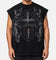 Saint Morta Renaissance Muscle T-Shirt Washed Black
