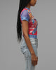 Loiter Women's Dark Magician Girl Mesh T-Shirt Pink Camo