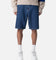 MNML Studded Denim Shorts Blue