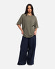 XXIII Rib Knit T-Shirt Olive Marle