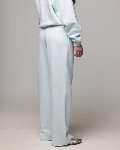 American Thrift Women's Straight Leg Trackpants Light Blue