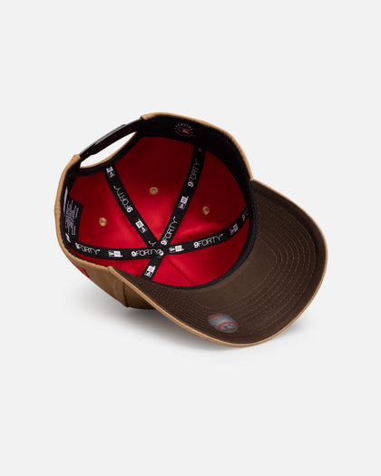New Era Los Angeles Dodgers "Toasted Grain" 9Forty A-Frame Snapback Walnut