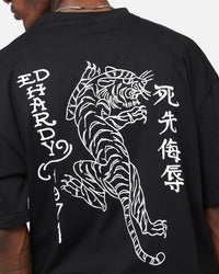 Ed Hardy Tiger Stamp T-Shirt Black
