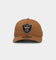 New Era Las Vegas Raiders Pinch Crown Golfer Wheat/Black