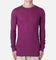 MNML Sheer Knit Jersey Long Sleeve T-Shirt Magenta