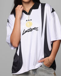 Loiter United Football Jersey White/Black