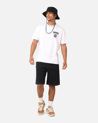 S Double Combo Platter T-Shirt Washed White
