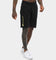 CHAMPION REV WEAVE CUT OFF SCRIPT SHORT BLACK/GOLD