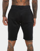 CHAMPION REV WEAVE CUT OFF SCRIPT SHORT BLACK/GOLD