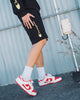 CHAMPION REV WEAVE CUT OFF SCRIPT SHORT BLACK/GOLD