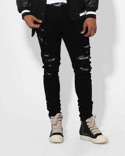Saint Morta Bandana Summum Jean Black/White