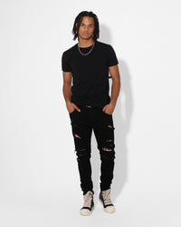 Saint Morta Prima Summum Jeans Black/Stone