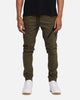 Carre Evolution Cargo Joggers Olive Green