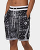 Carre Bandana Ultra Ball Shorts Black