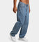 X-Large Bull Denim 91 Pants Mid Blue