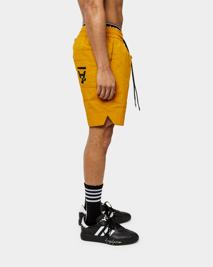 The Anti Order Future Walk Shorts Mustard