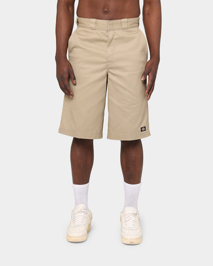 Dickies 13 Inch Loose Fit Work Shorts Khaki