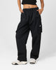 Nike Women's Sportswear Essential High-Rise Woven Cargo Pants Black/White